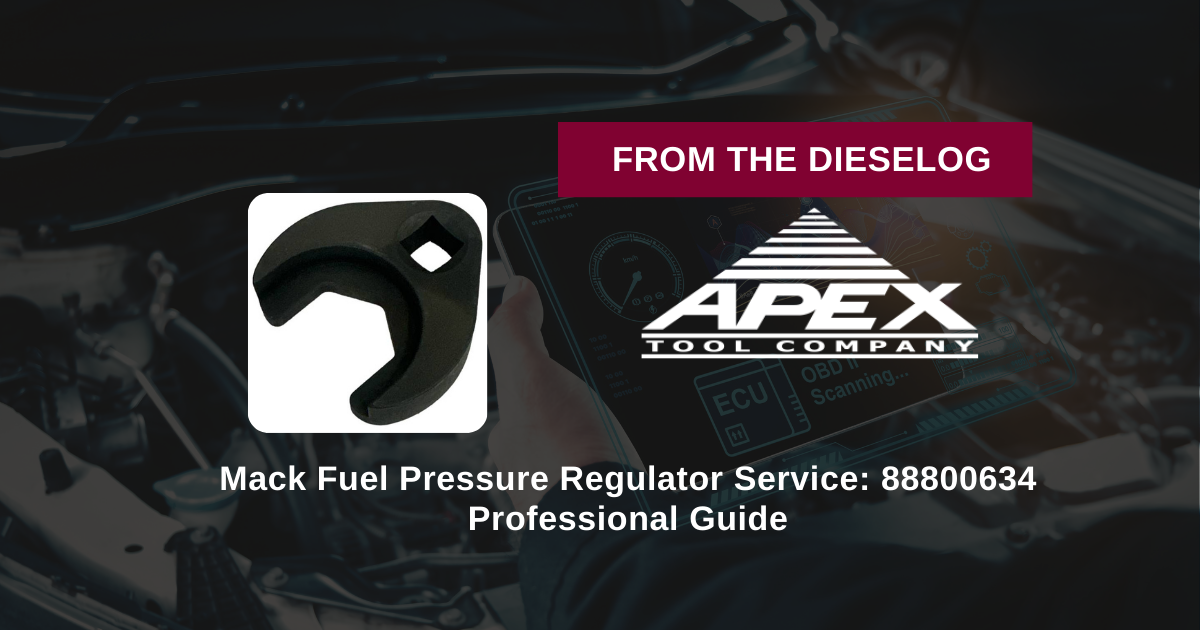 Mack Fuel Pressure Regulator Service: 88800634 Professional Guide